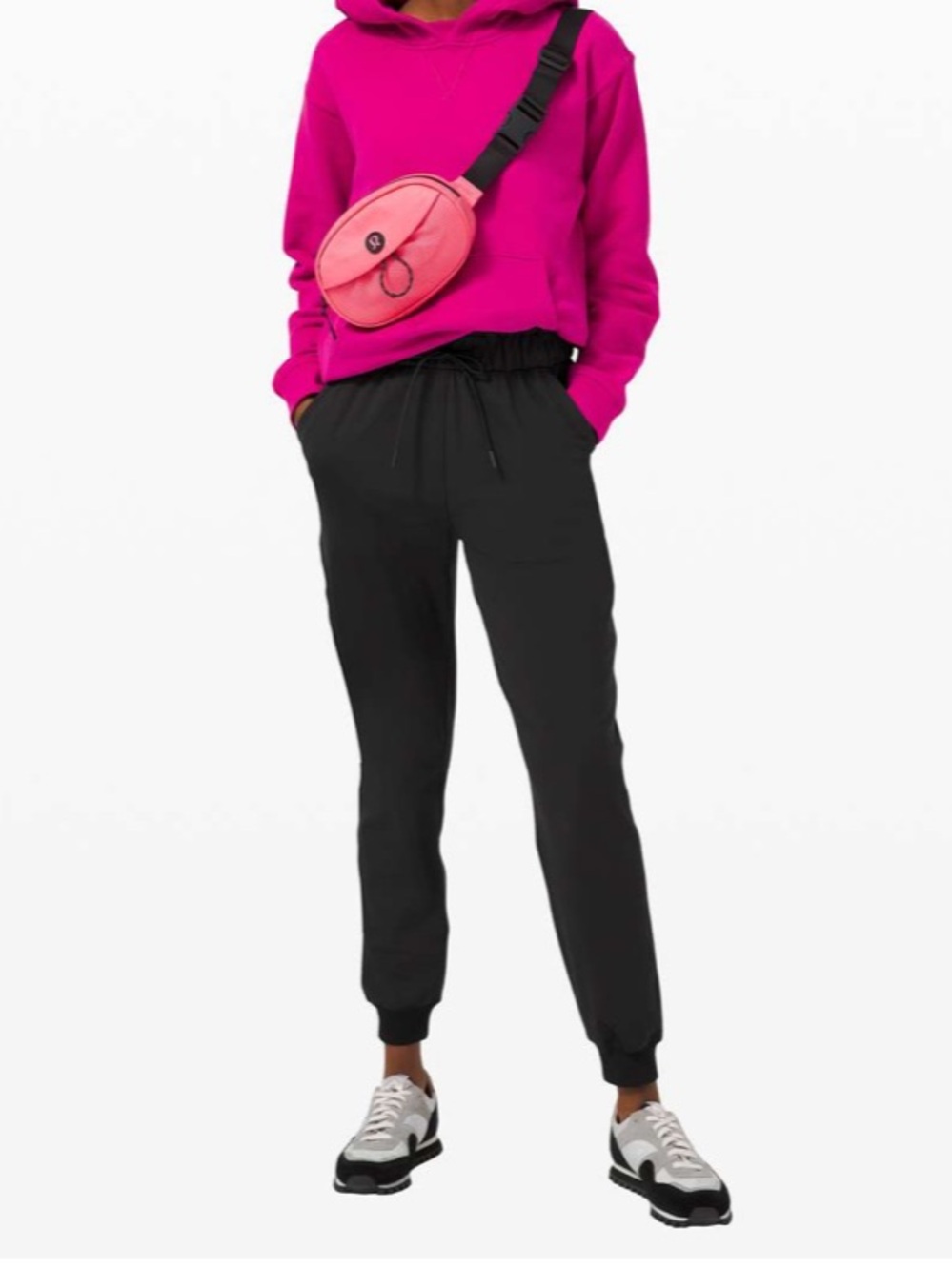 Black Lululemon Keep Moving Jogger- 8